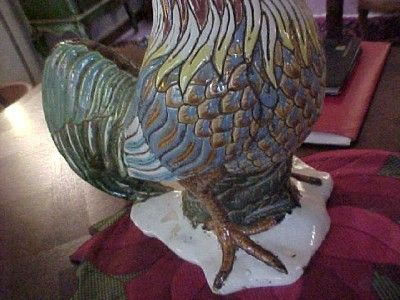 HUGE 19THC ROOSTER FROM PROVENCE AUTHENTIC  