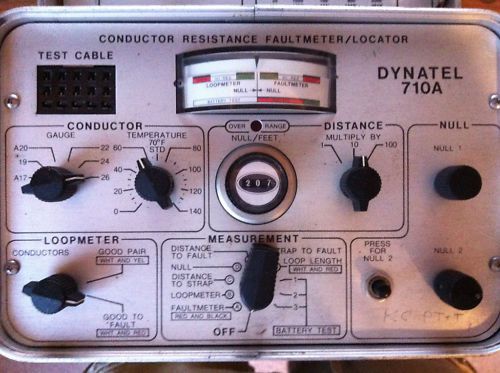 Dynatel 710A Fault Locator  