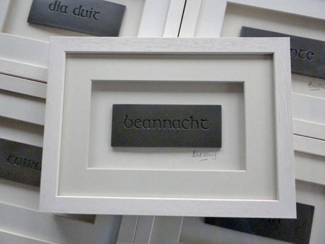 BEANNACHT in Gaelic means BLESSING Wild Goose Studio  