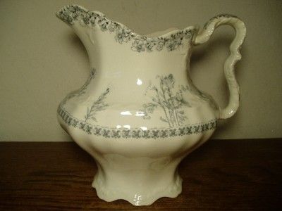 Beautiful New Wharf Pottery serving Pitcher in the Louise pattern 