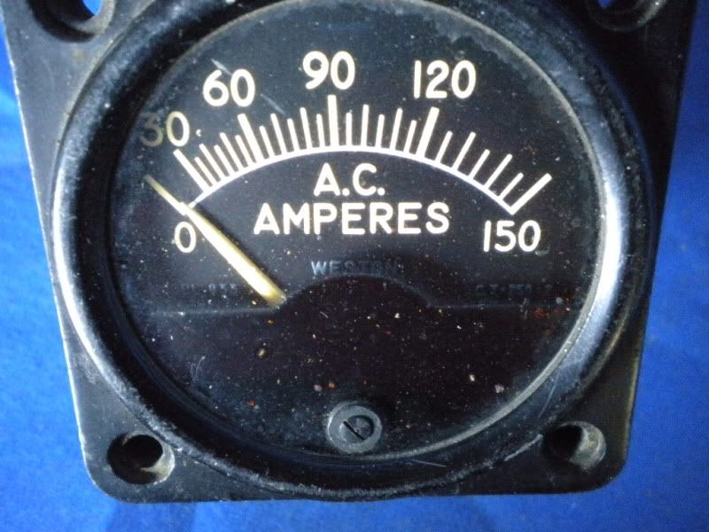 WESTON 0 150 AMP METER AC AMMETER MODEL 833  