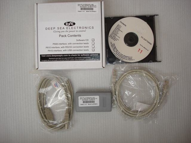 DSE810 Interface Module and software P810 for Deep Sea Controller 