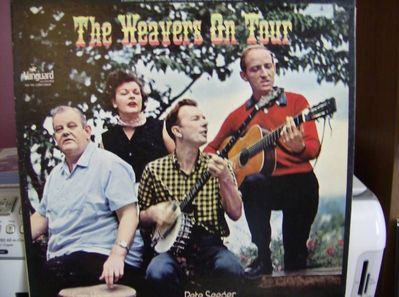 THE WEAVERS*ON TOUR*VANGUARD LP*GOOD CONDITION****  