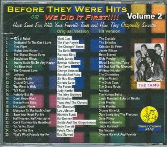 Before They Were Hits CD   Volume 2 New / Sealed 25 Tracks  