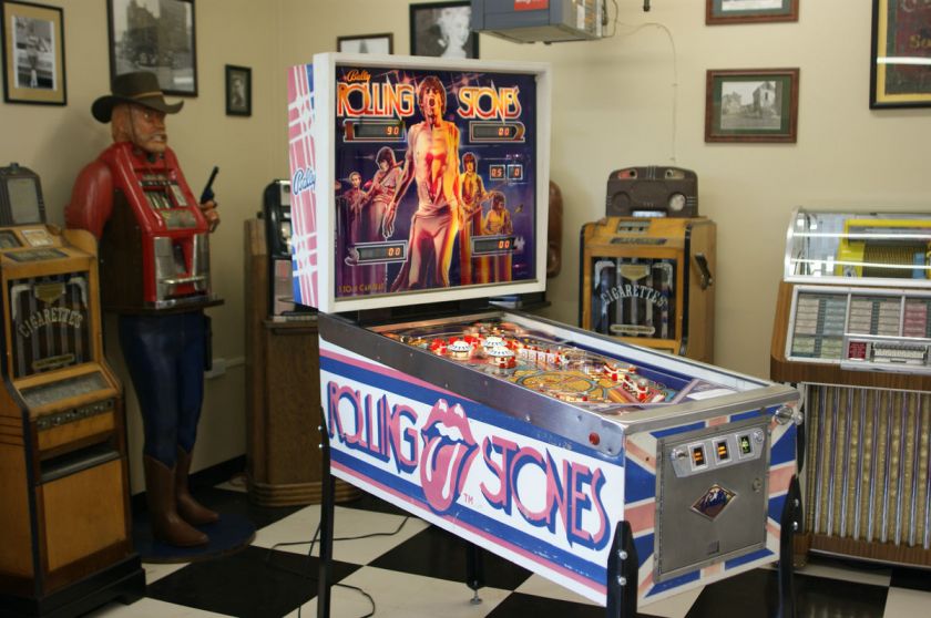   ROLLING STONES PINBALL RESTORED AWESOME OLD SCHOOL PINBALL ACTION