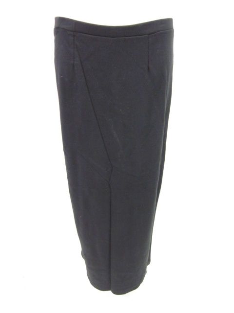 LAUREN RALPH LAUREN Black Wool Buckle A Line Skirt Sz 4  