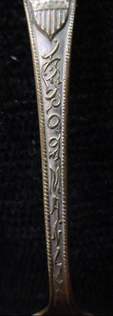 Flagship Olympia Souvenir Spoon Admiral Dewey Military  