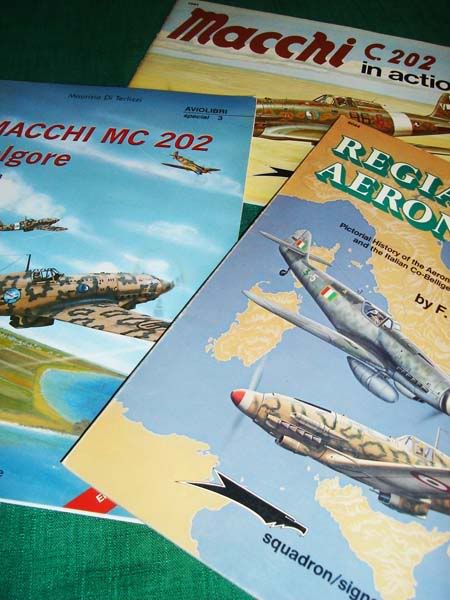 ITALIAN AIR FORCE Regia Aeronautica MACCHI MC 202 Folgore 3 Volume Set 