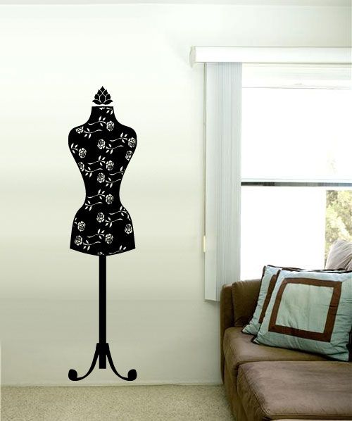 MANNEQUIN   Vinyl Wall Art Decals Stickers Classic  