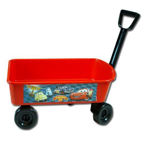 DISNEY PIXAR CARS PISTON CUP TOY PULL WAGON {NWT}  