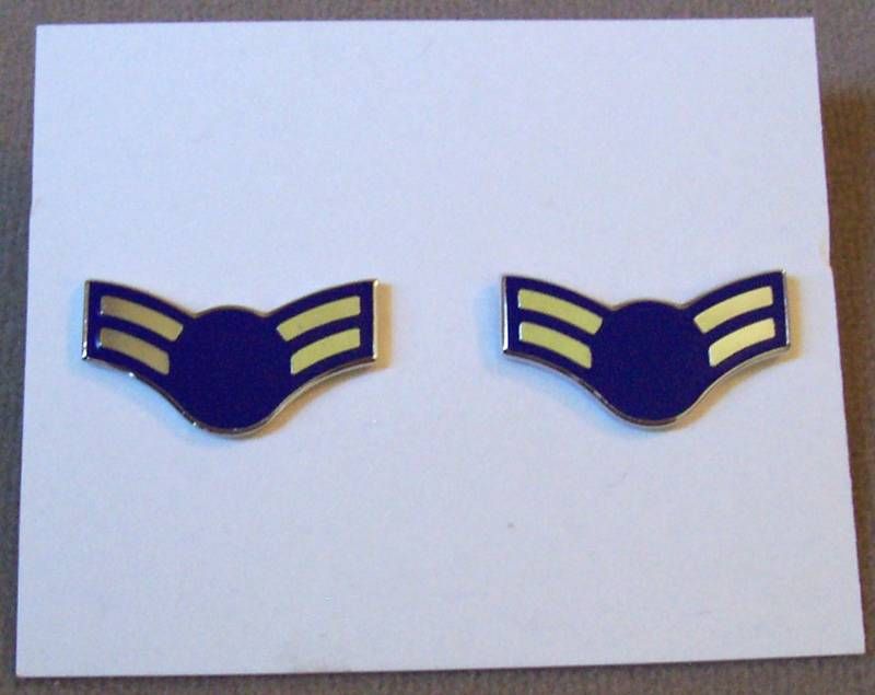 US Air Force Rank Insignia Airman 1st Class / IIC GI  