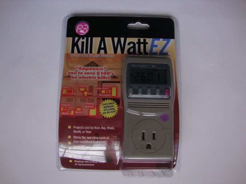 KILL A WATT EZ P4460 ELECTRICITY USAGE MONITOR NEW  