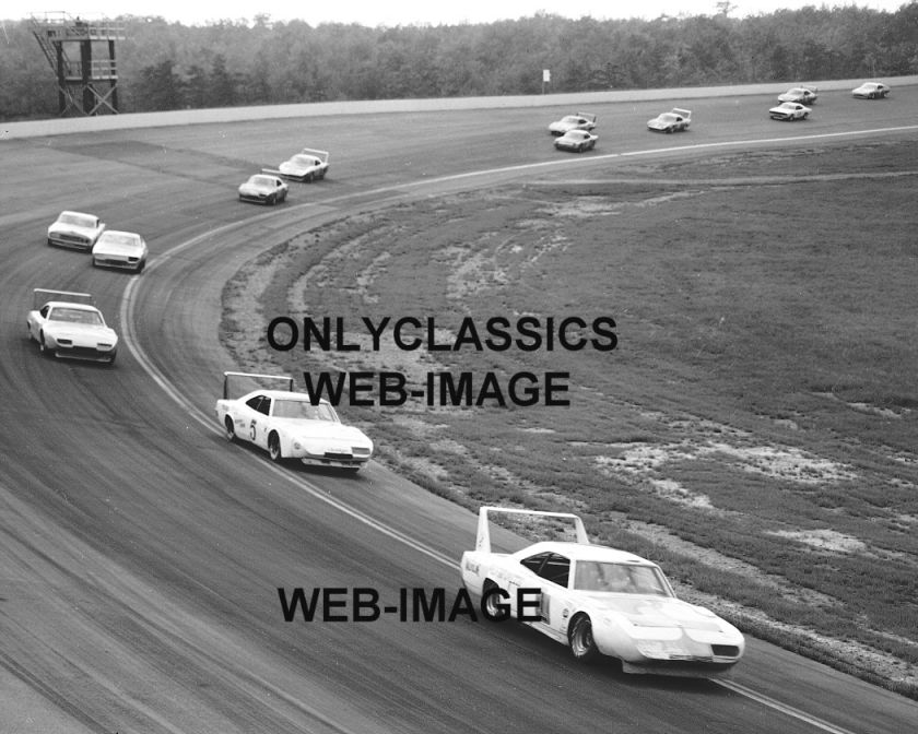 71 USAC STOCK CAR RACE POCONO PHOTO McCLUSKY SUPERBIRD  