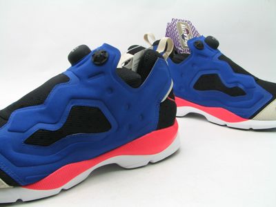 DS 2012 REEBOK INSTA PUMP FURY HLS ROYAL BLACK SZ 10 atmos  