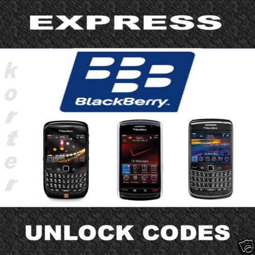 UNLOCK CODE 4 BLACKBERRY 8520 8900 9000 ORANGE SPAIN  