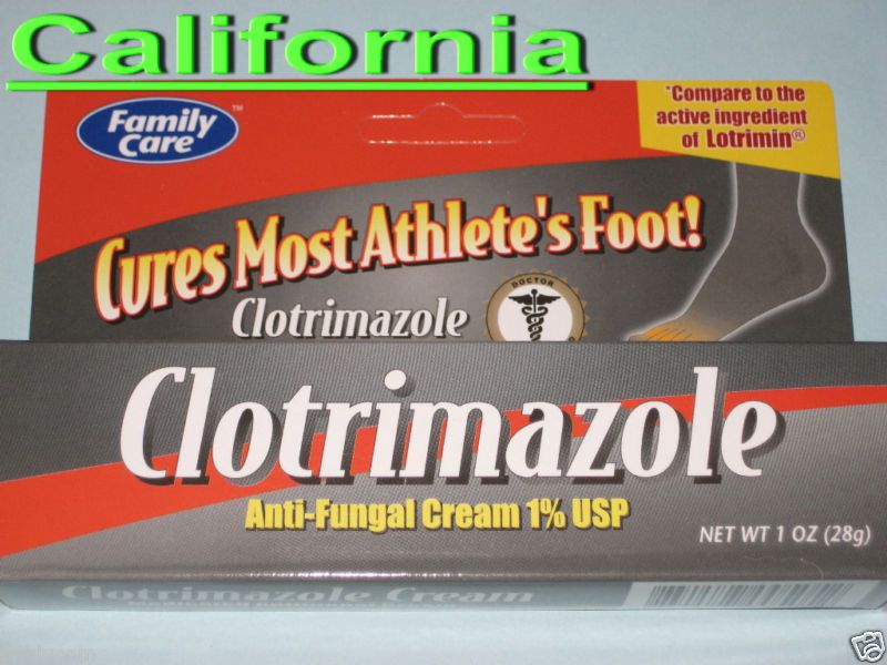 Clotrimazole Antifungal Cream 1% Athlete’s Foot Medicat  