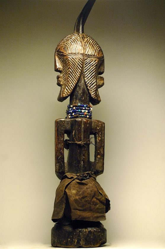 LARGE SONGYE JANUS FIGURE   ARTENEGRO Gallery with African Tribal Arts 