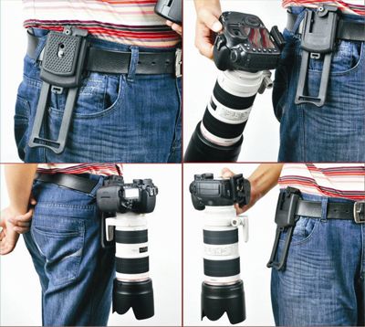 Opteka QuickShot PRO Belt Holster System with Quick Release for 