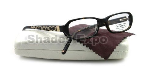 NEW COACH EYEGLASSES TWILA CC 849 TORTOISE RX TORTOISE  