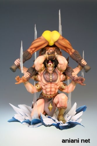 Medicos Kinnikuman Ashura Buster Anime Color PVC Figure  