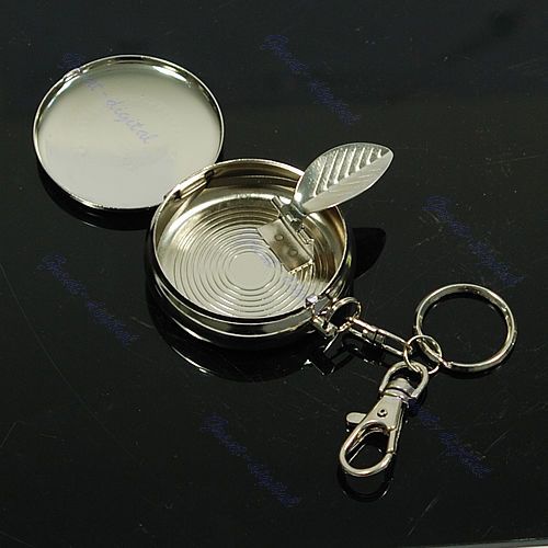 Chic Environment Portable Ash Tray Keychain Ashtray New  