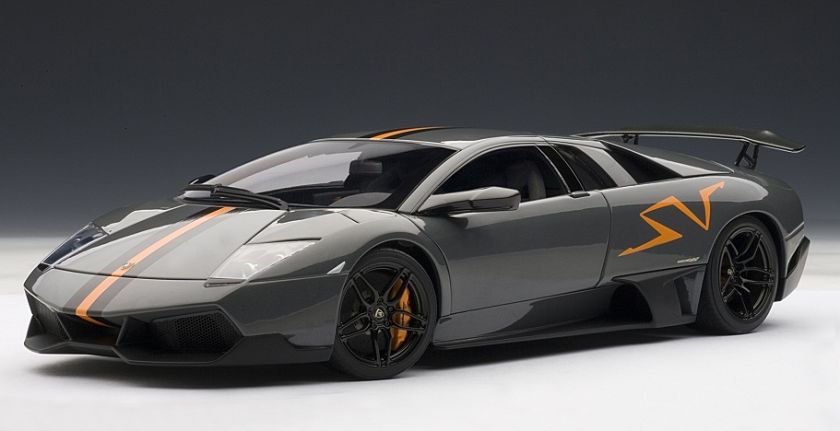   74625 118 LAMBORGHINI MURCIELAGO LP670 4 SV SUPER VELOCE CHINA GREY