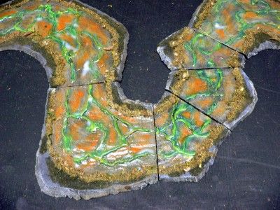 Wicked Sewerage River Sludge Toxic Waste Canal WARGAME TERRAIN 4 