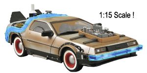 Back to the Future 3 DeLorean Time Machine 115 / SFX  