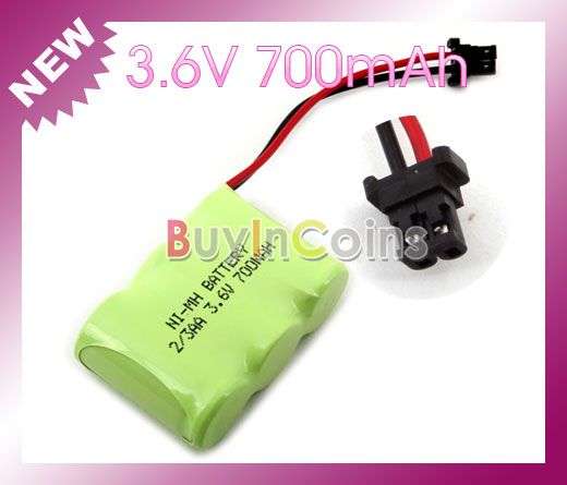 6V 700mAh 2/3 AA Cordless Phone Rechargeable Battery  