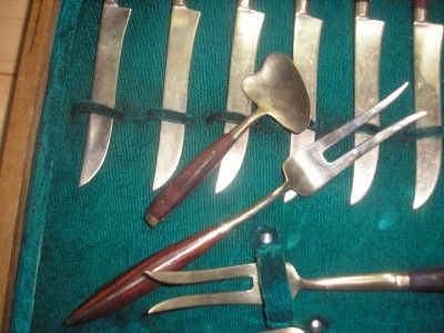 VINTAGE THAILAND SILVERWARE SET  