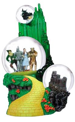 The Wizard of Oz Triple Musical Snow Globe WL OZTRIPLEG*  