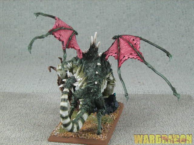 25mm Warhammer WDS painted Beastmen Jabberslythe a36  