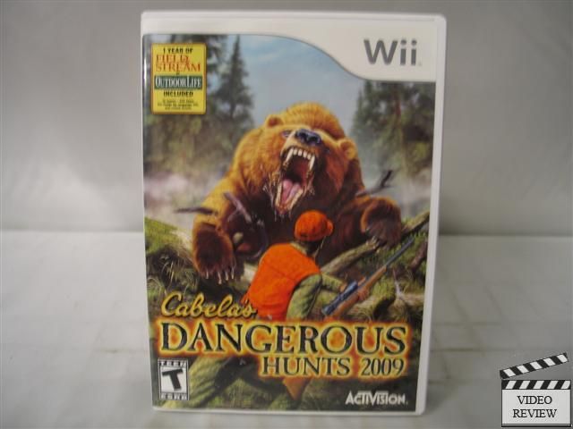 Cabelas Dangerous Hunts 2009 (Wii, 2008) 047875756878  