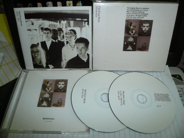 PET SHOP BOYS BEHAVIOUR FURTHER LISTENING 1990  91 2 CD  