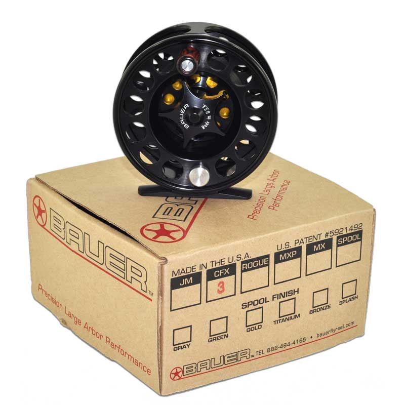   Upgrade Program Bauer Fly Fishing Mackenzie CFX 3 Fly Reel  