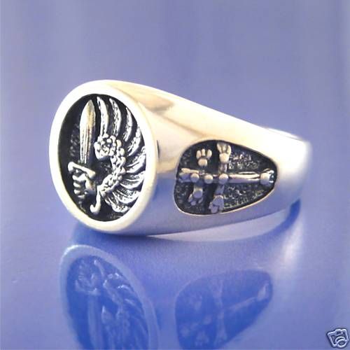 French Foreign Legion Soldier Of Fortune Mercenary Ring  