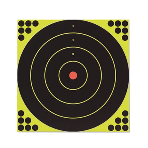 NEW SHOOT N C 17.75 BLACK BULLSEYE SHOOTING TARGETS  