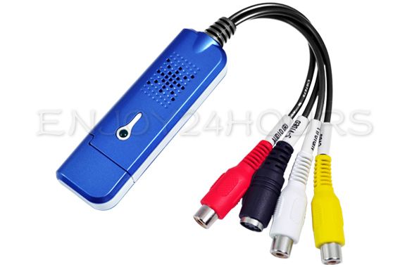 Easycap USB 2.0 DC60 Video TV DVD VHS Capture Adapter  