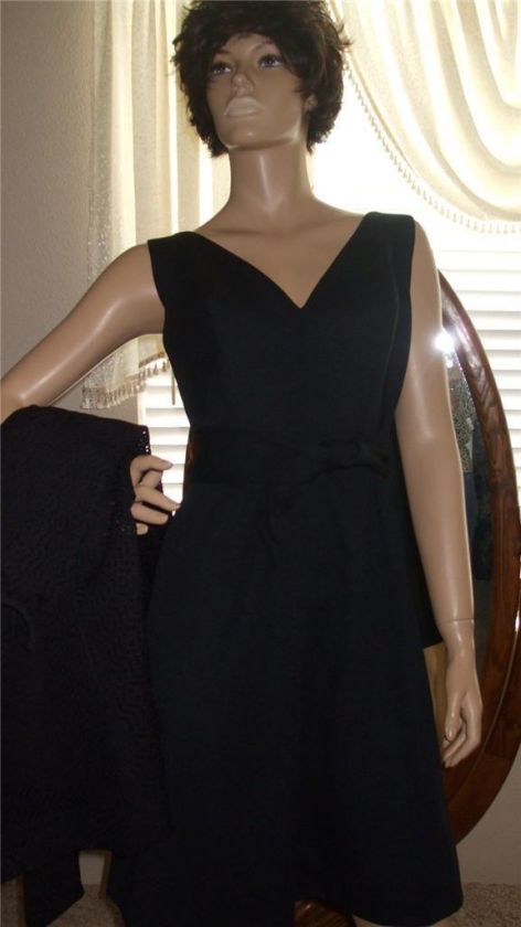 VINTAGE *LBD* THE GENERATION GAP ~~SHEATH DRESS SET  