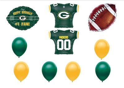 GREEN BAY PACKERS BIRTHDAY PARTY BALLOON Football NFL  