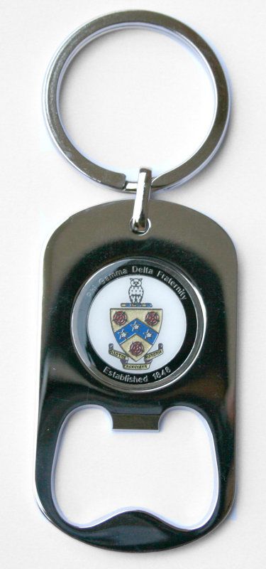 Steel keychain with Fiji crest
