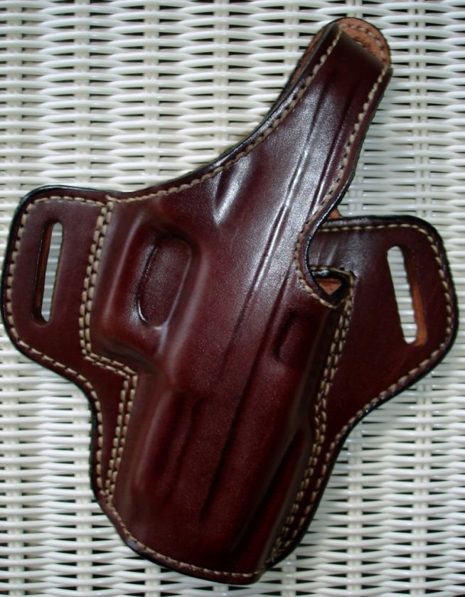 LEATHER THUMBREAK BELT HOLSTER 4 SPRINGFIELD XD 45 4  