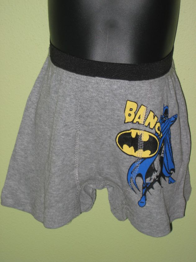 NEW Batman Superman Boys Boxer Briefs Cotton Thick Waistband 3 to 10 