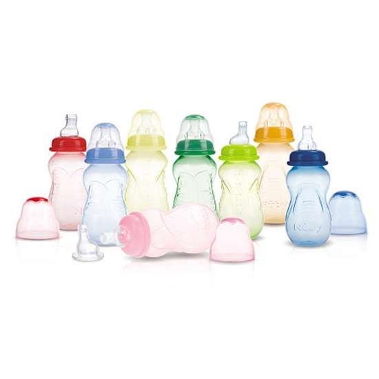   Non Drip Tinted 7oz Baby Bottles 3 Pack BPA FREE 048526016211  