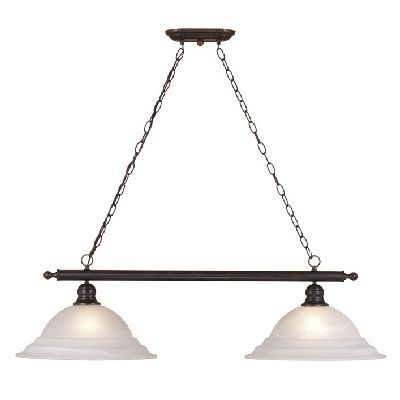   Pendant Lighting Fixture Oil Burnished Bronze Alabaster Glass  