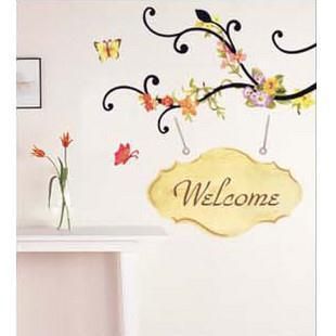 European style logo DECOR MURAL Vinyl Wall Decal Sticke  