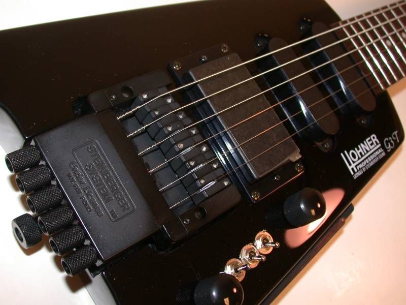   Headless Electric Guitar, Steinberger Bridge, NEW, G3T BK Black  