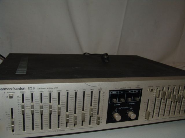 Vintage Harman Kardon 10 Band Stereo Graphic Equalizer EQ 8 EQ8  