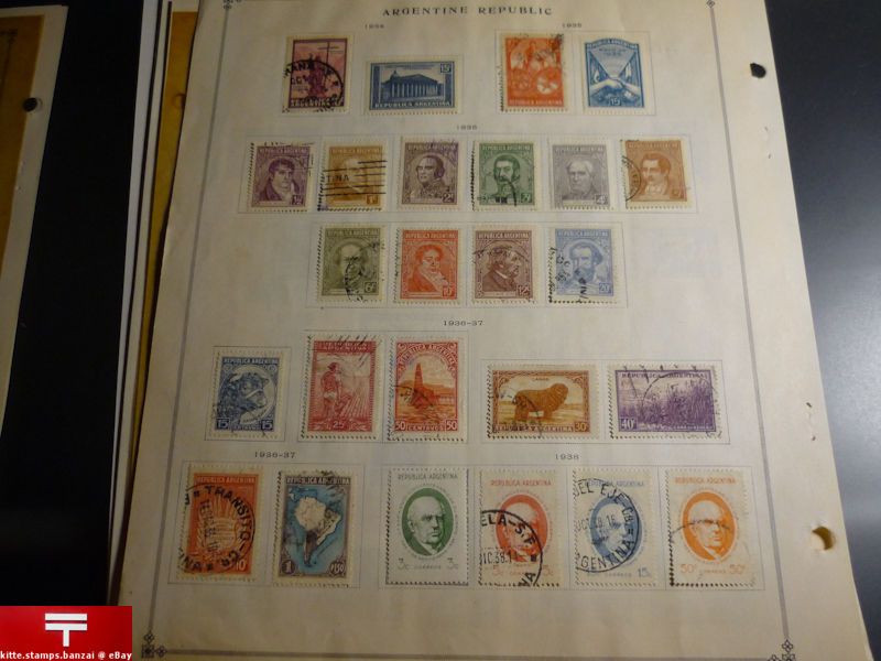 Argentina Stamp Collection  