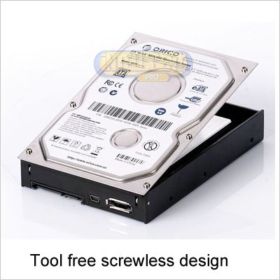 to 3.5 SSD SATA HDD Converter USB eSATA Enclosure  